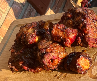 Britt&#39;s Tender as Schitt Smoked Oxtails