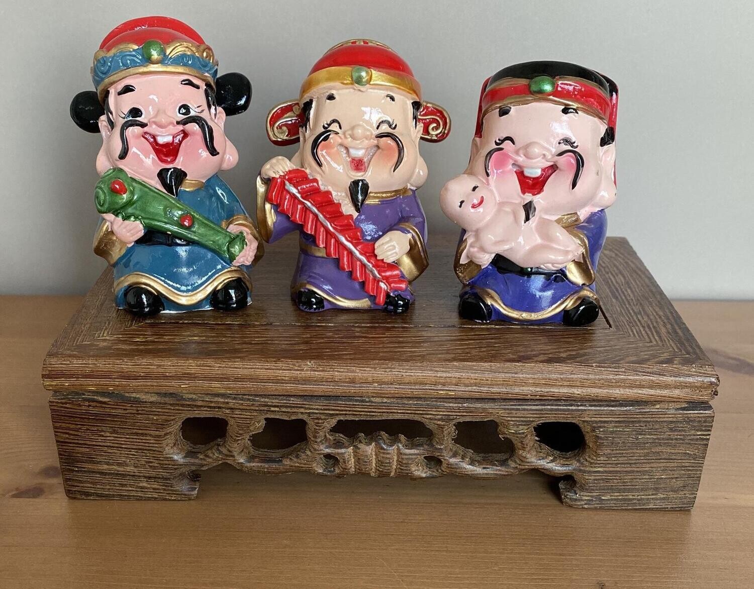 Fu Lu Shou three stars lucky god