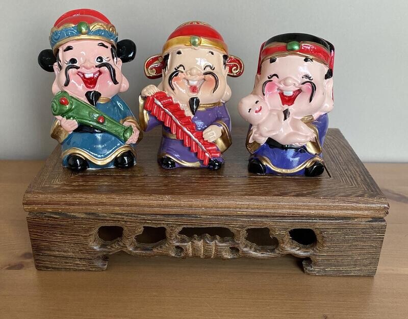 Fu Lu Shou three stars lucky god