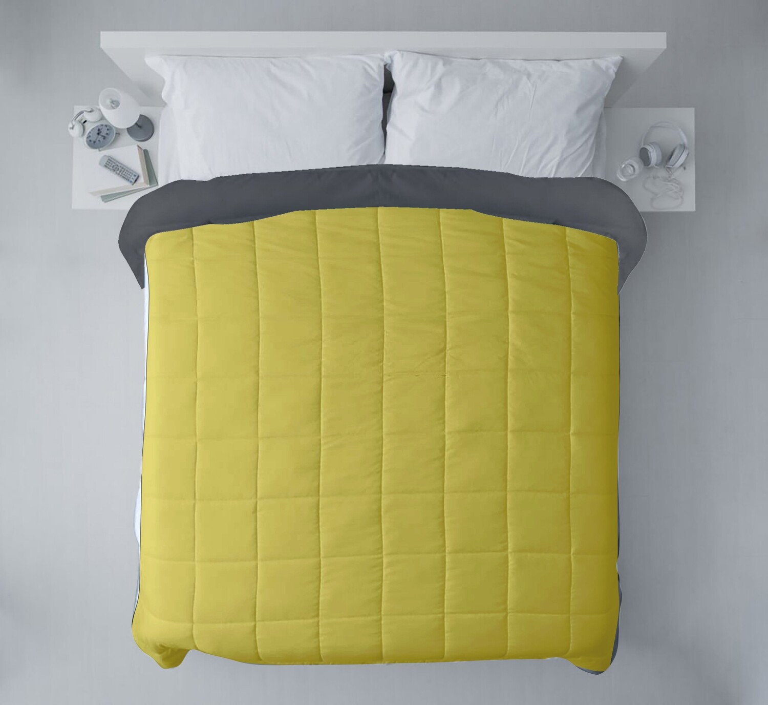 Glazed Cotton Solid Color Quilt