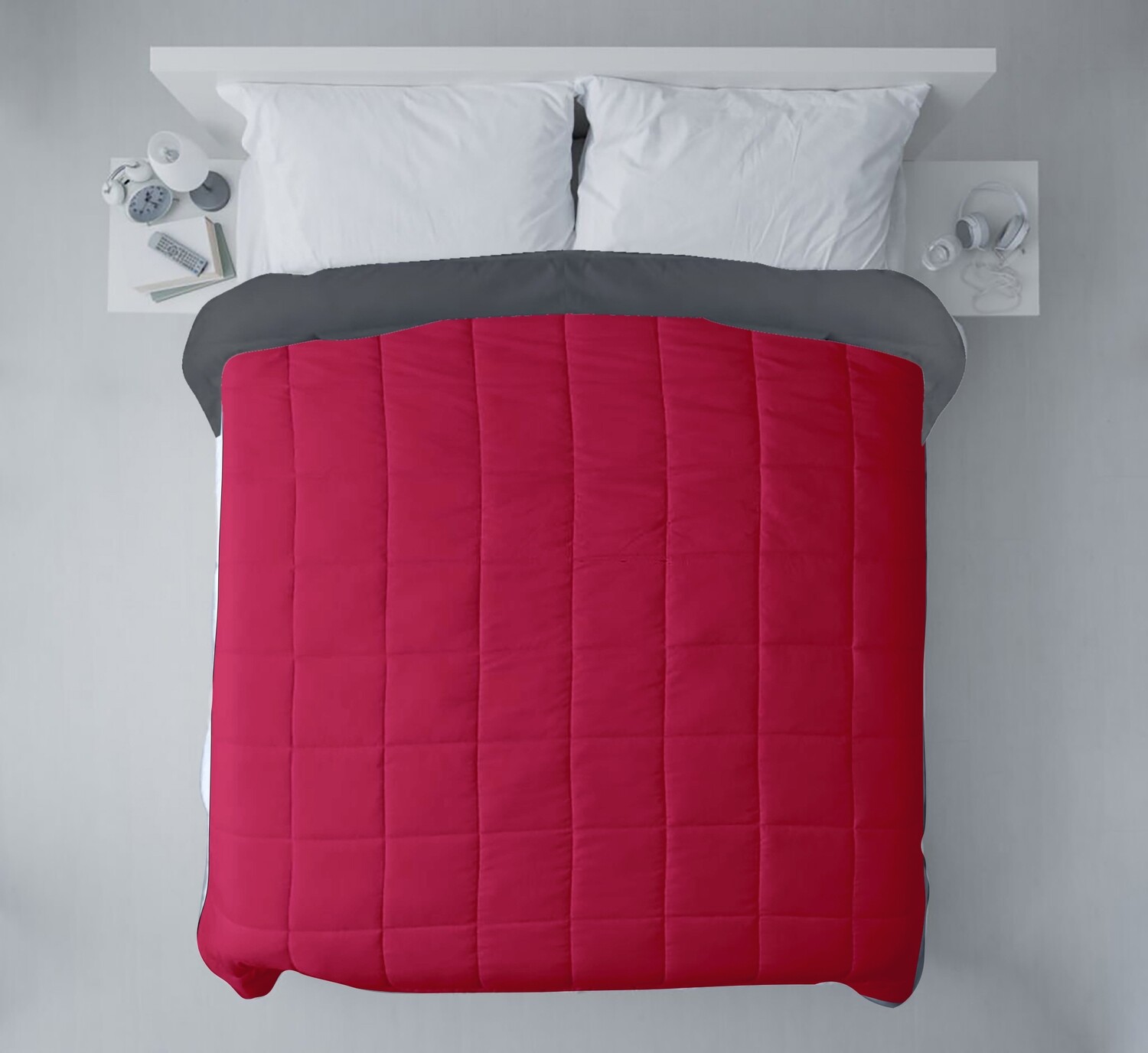 Glazed Cotton Solid Color Quilt