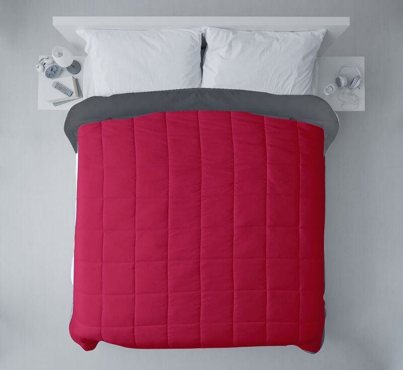 Glazed Cotton Solid Color Quilt