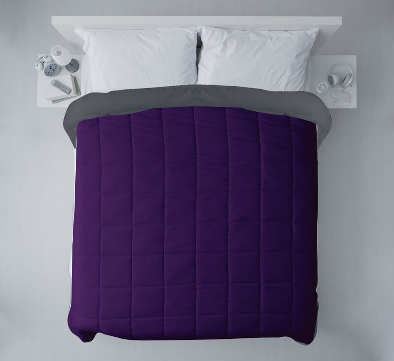 Glazed Cotton Solid Color Quilt