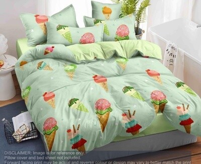 Glazed Cotton Kids Print Quilt