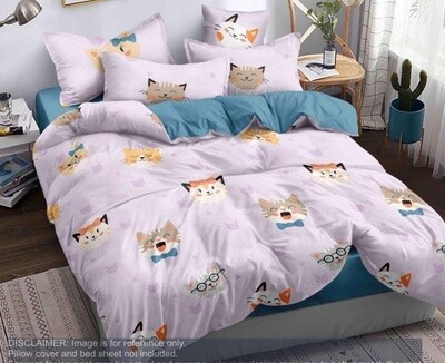 Glazed Cotton Kids Print Quilt