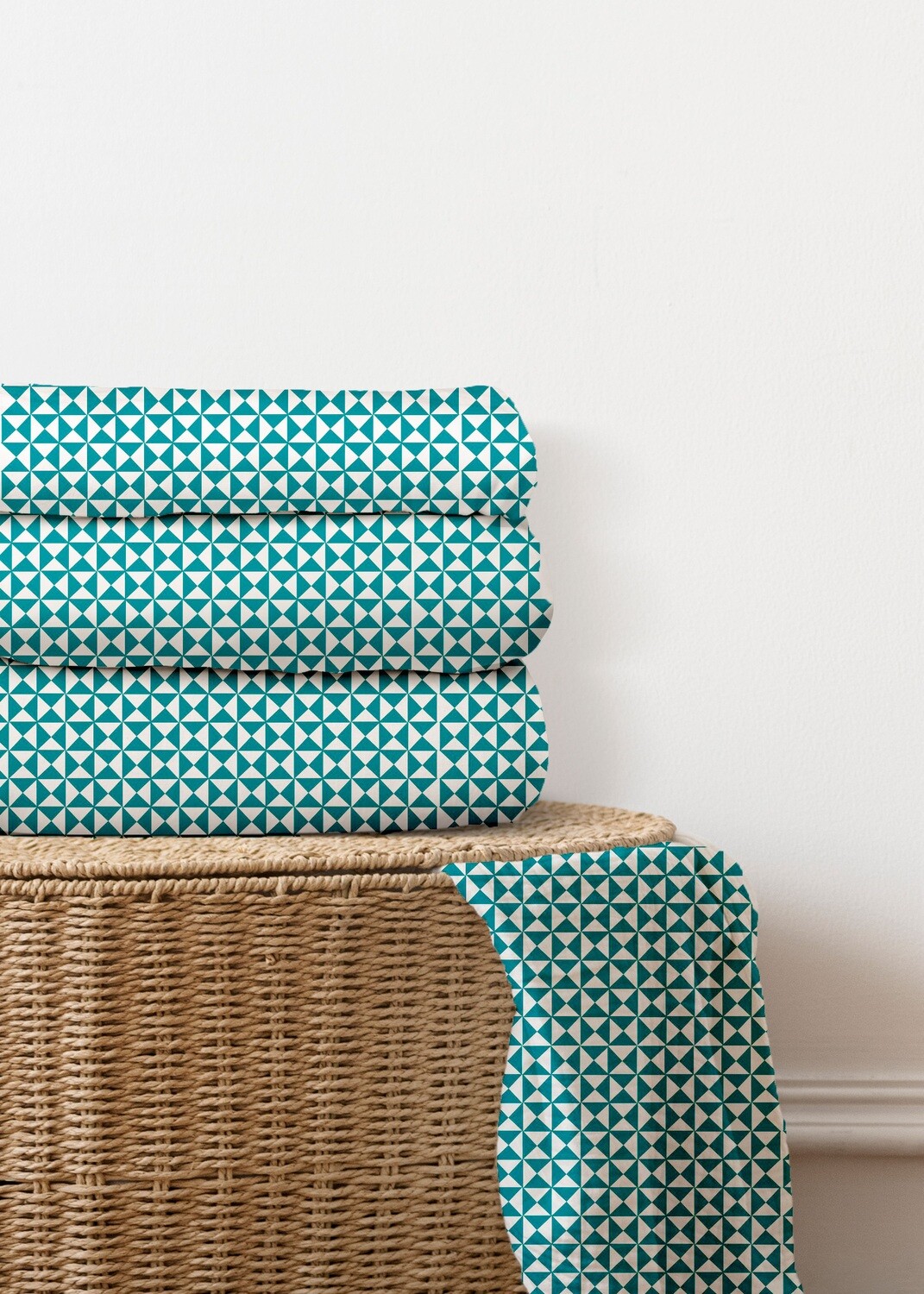 100% Cotton Bed Sheet Set, Size: King Size