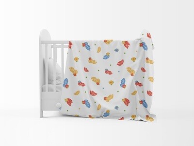 New born baby quilt / Baby play mat with Bolster