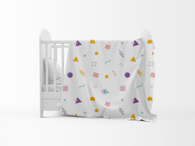 New born baby quilt / Baby play mat with Bolster