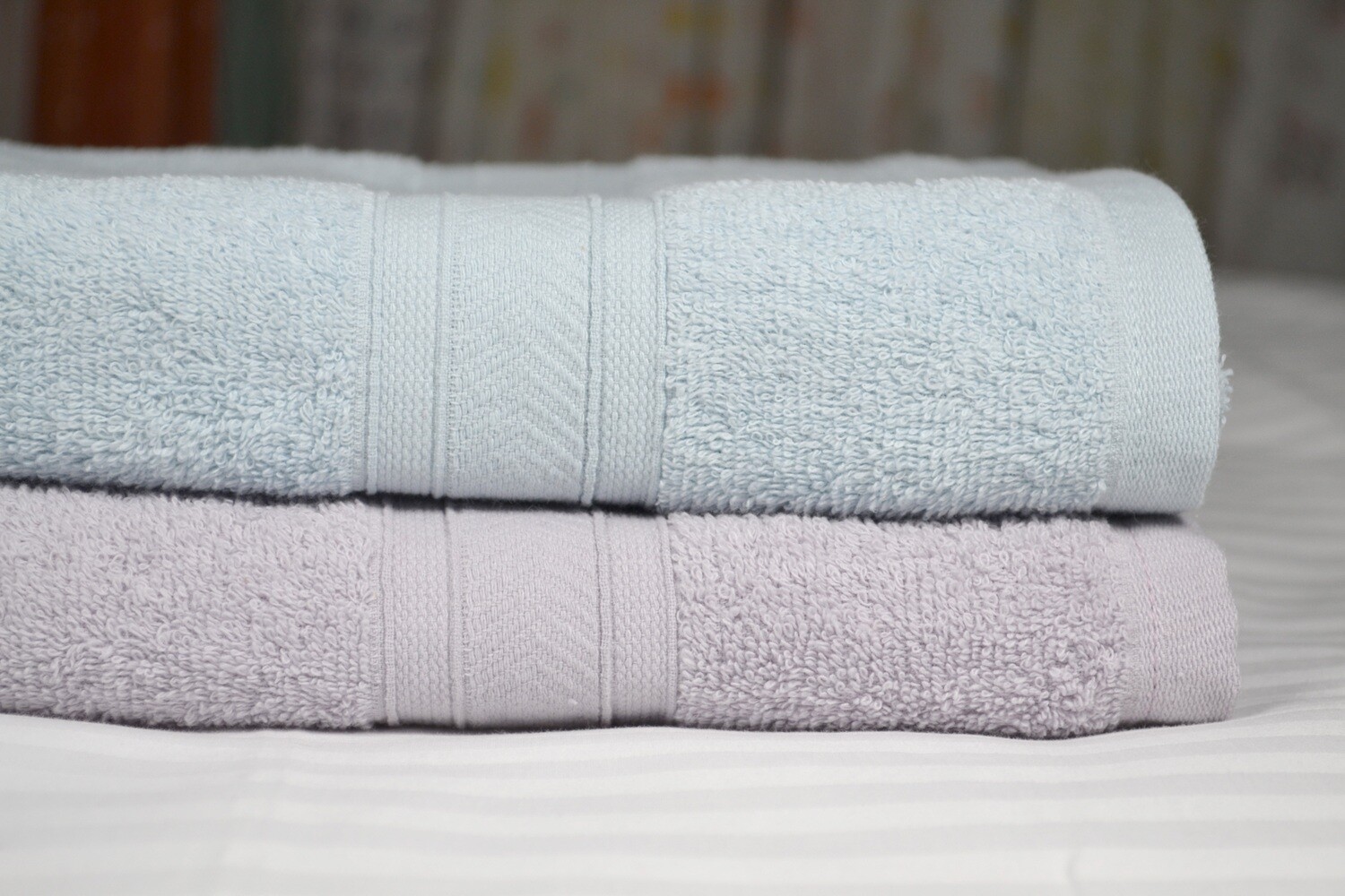 Cotton Terry Bath Towel (2 pcs)