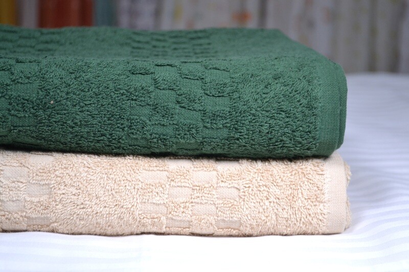 Cotton Terry Bath Towel (2 pcs)