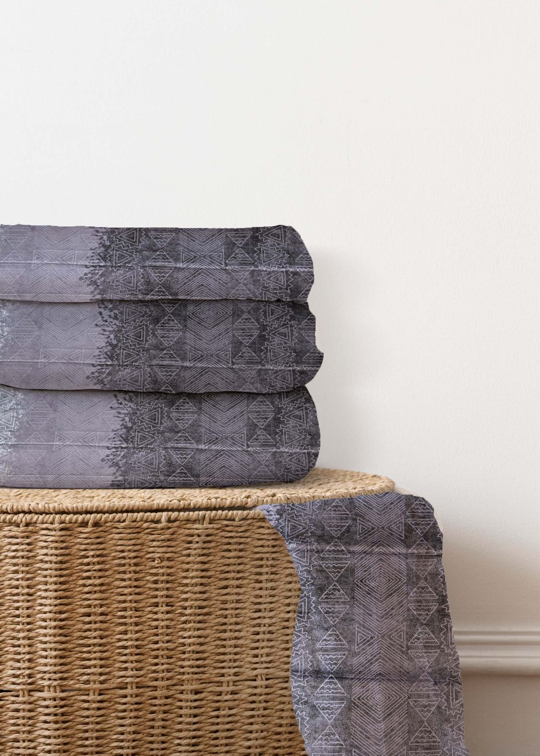 100% Cotton Bed Sheet Set, Size: King Size