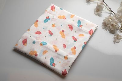 100% Cotton Muslin Fabric 3mtr (Feather)