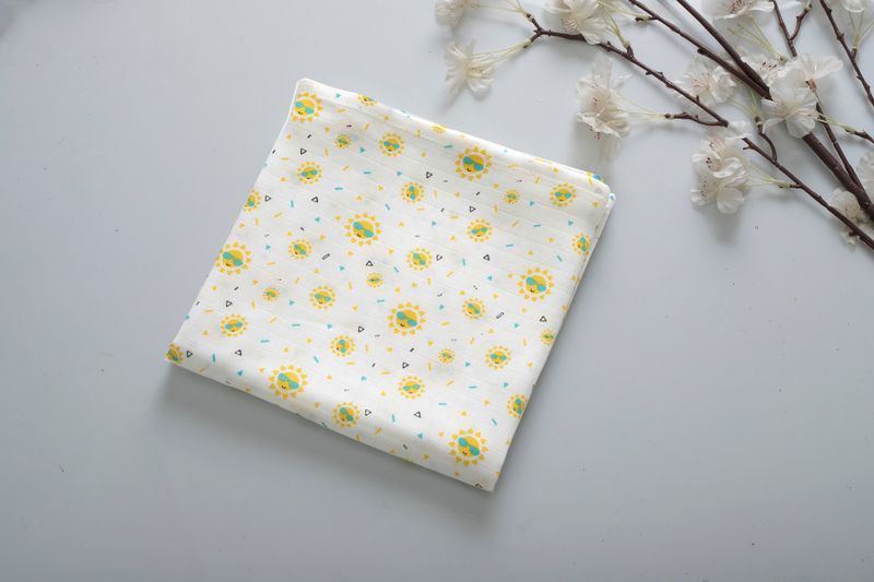 100% Cotton Muslin Fabric 3mtr (Sunglass)