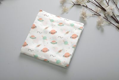 100% Cotton Muslin Fabric 3mtr (Space)