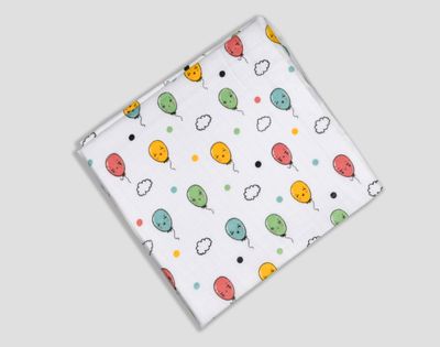 100% Cotton Muslin Fabric 3mtr (Balloon)