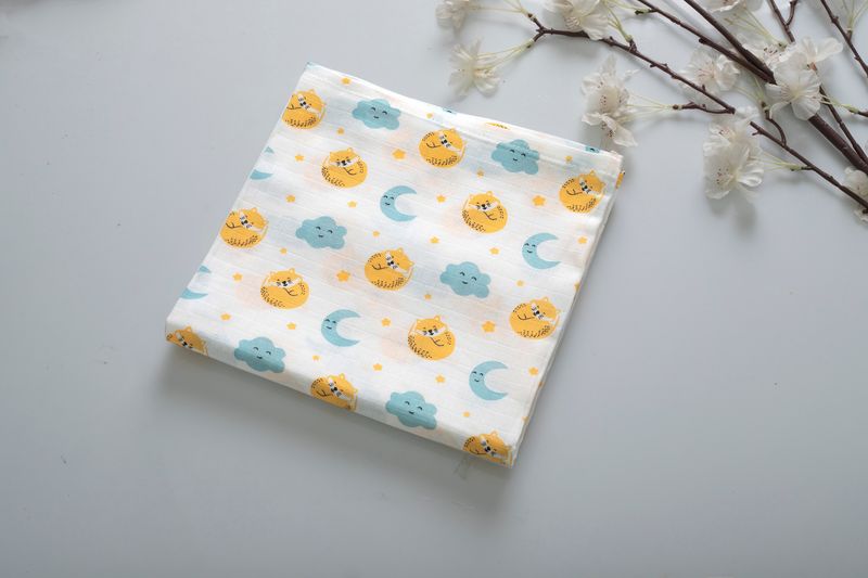 100% Cotton Muslin Fabric 3mtr (Catmoon)