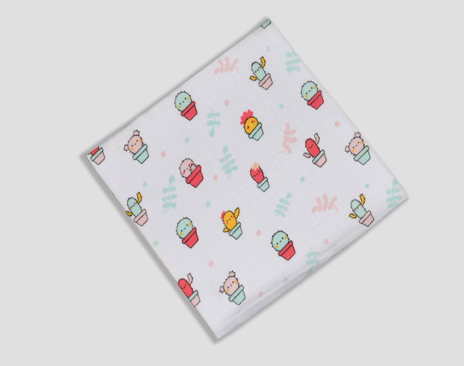 100% Cotton Muslin Fabric 3mtr (Cactus)
