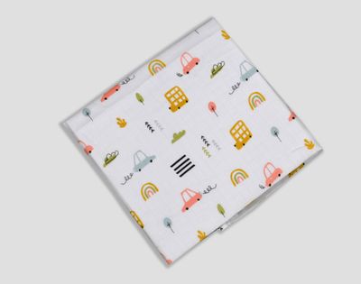 100% Cotton Muslin Fabric 3mtr (Bus)