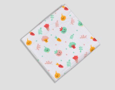 100% Cotton Muslin Fabric 3mtr (Vegetable)