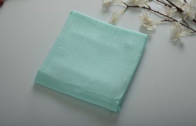 100% Cotton Muslin Fabric 3mtr (Blue)