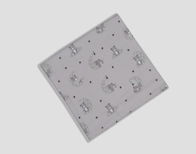 100% Cotton Muslin Fabric 3mtr (Bear Grey)