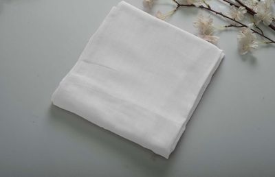 100% Cotton Muslin Fabric 3mtr (White)