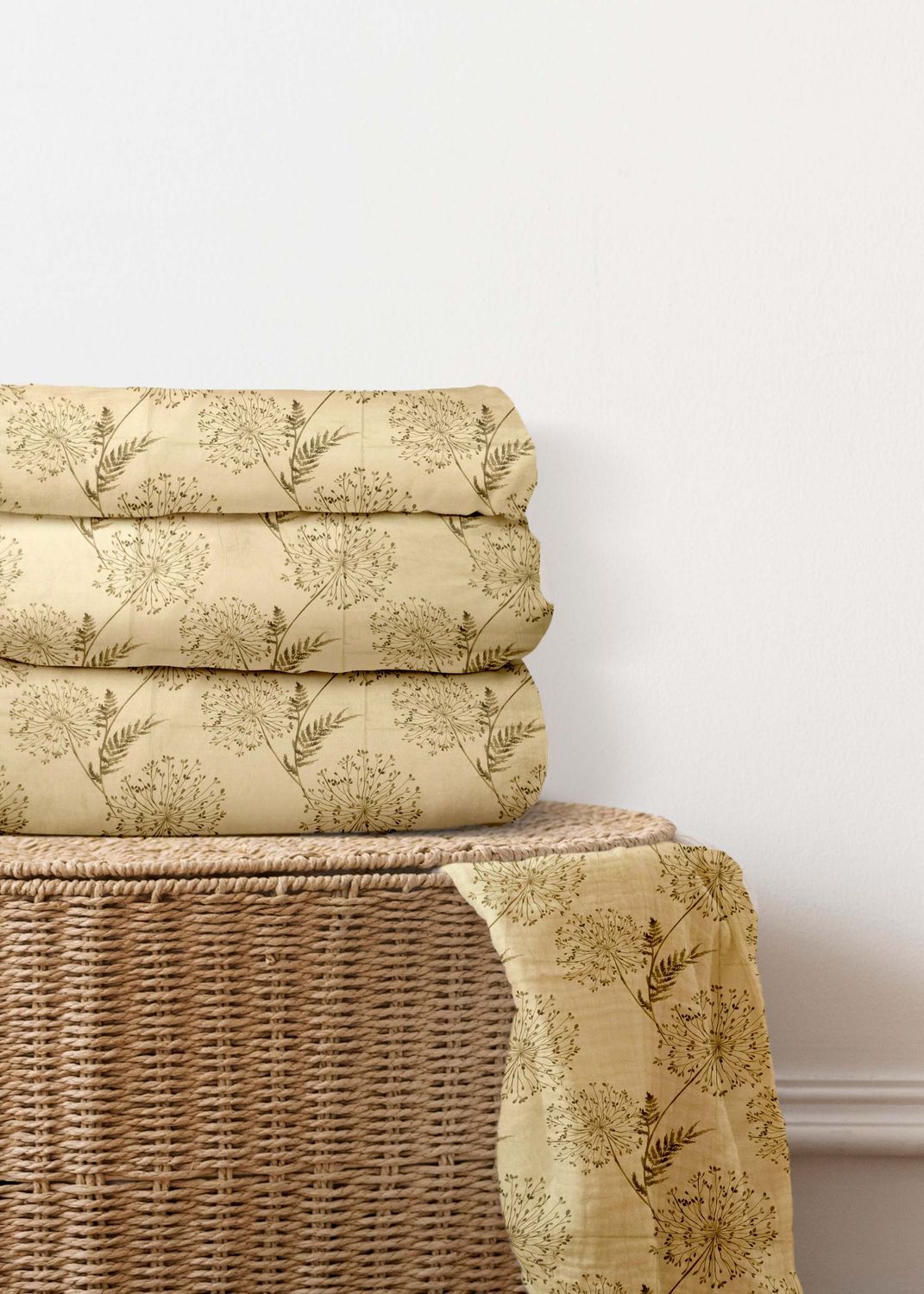 100% Cotton Bed Sheet Set, Size: King Size