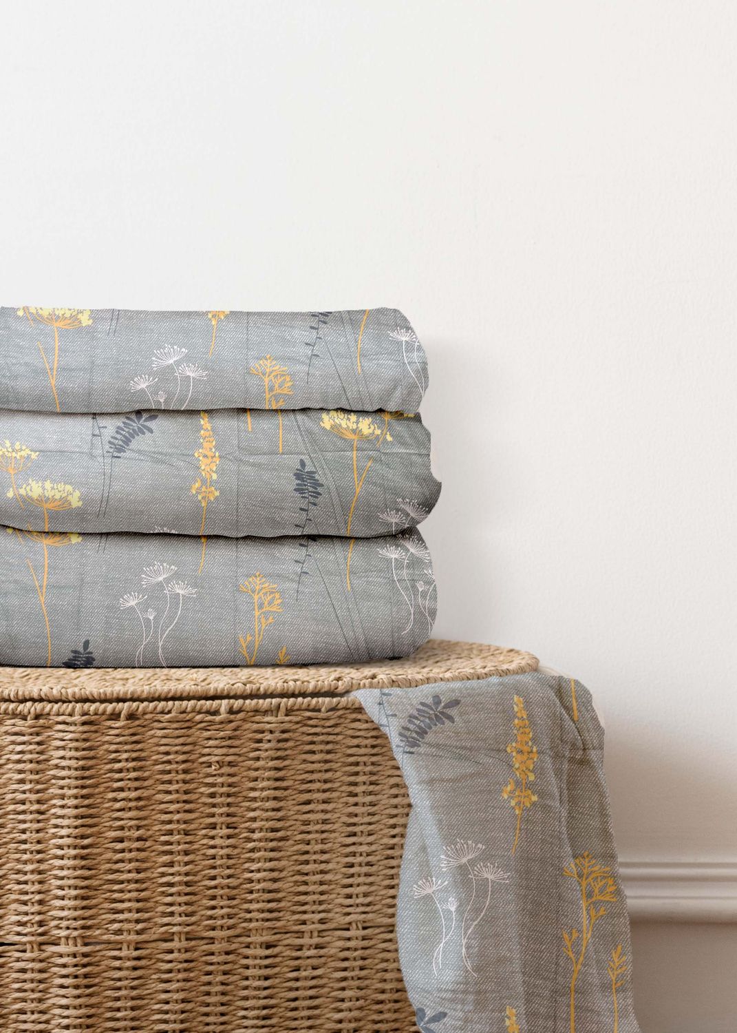 100% Cotton Bed Sheet Set, Size: King Size