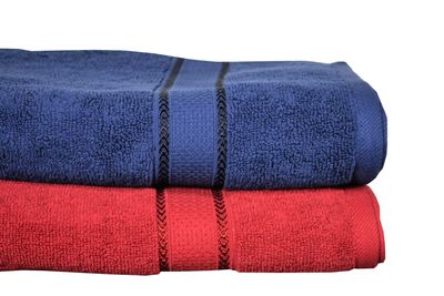 Terry Bath Towels (Pack of 2)