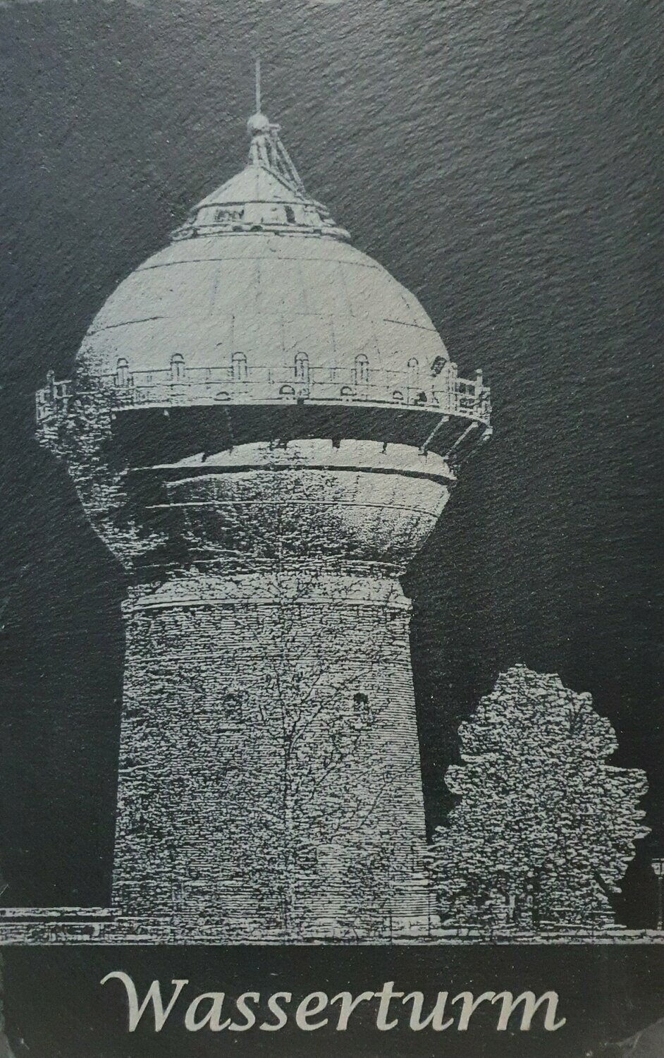 Wandbild Größe L: "Wasserturm Crailsheim"
