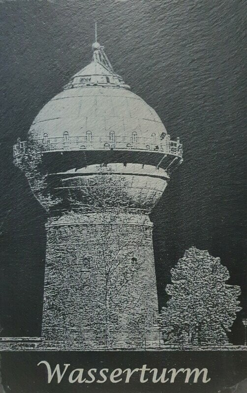 Wandbild Größe L: "Wasserturm Crailsheim"
