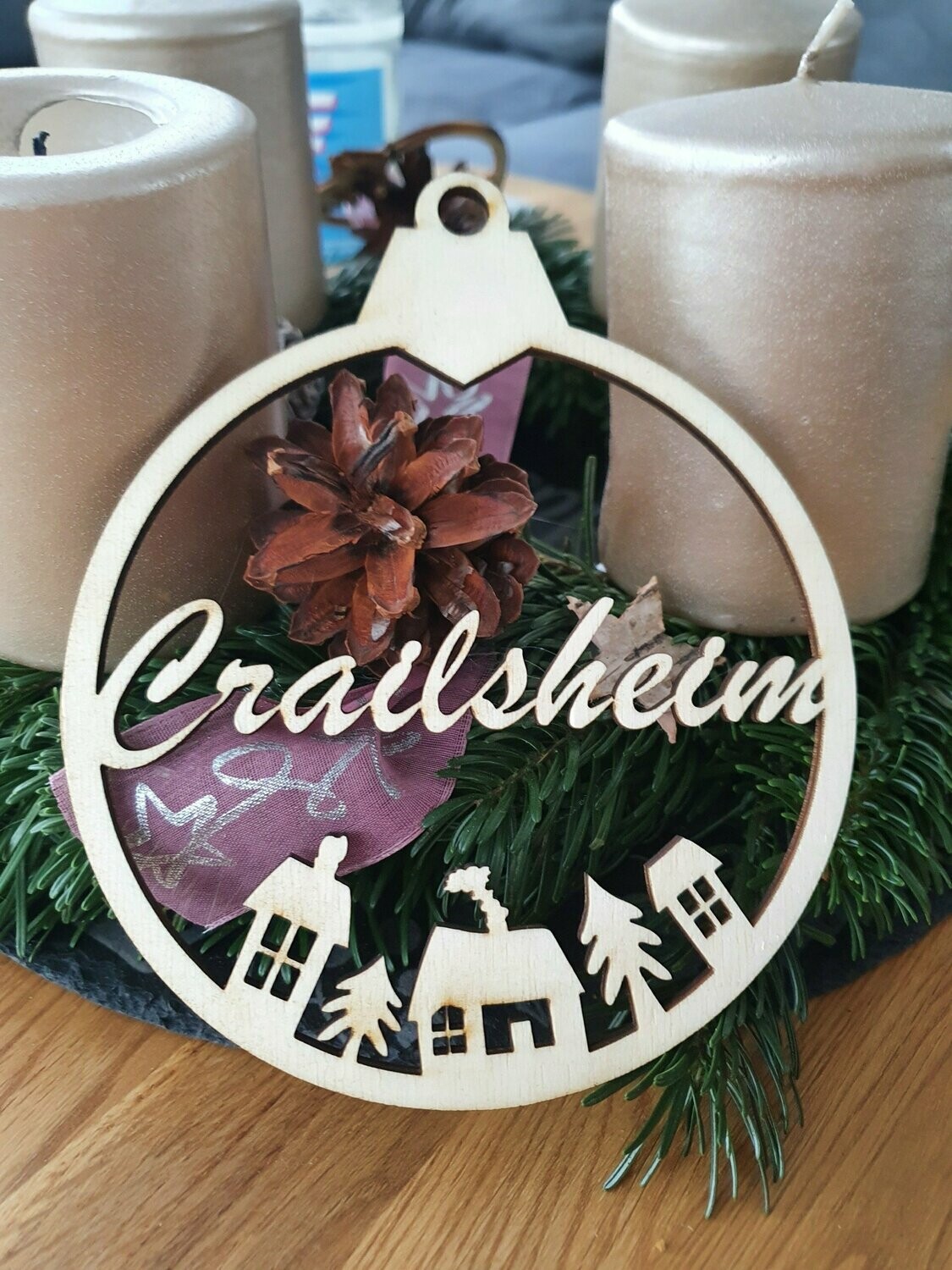 Weihnachtsschmuck "Crailsheim"