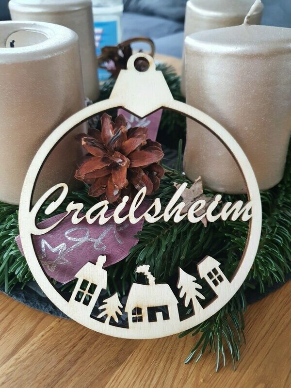 Weihnachtsschmuck "Crailsheim"