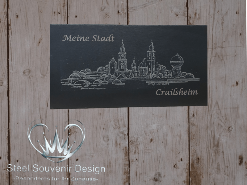 Wandbild "Meine Stadt Crailsheim" XXL