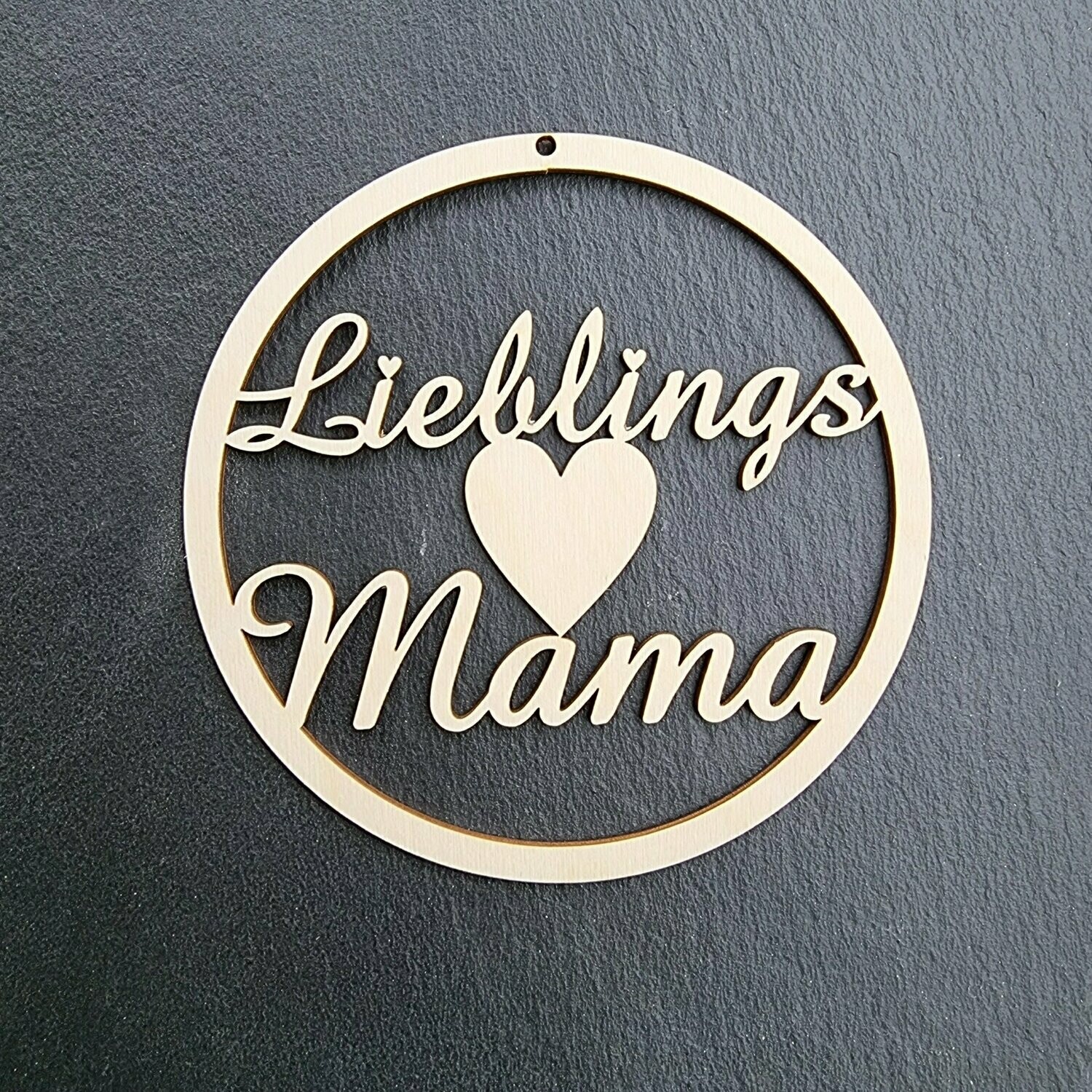 Lieblingsmama-Anhänger 16cm