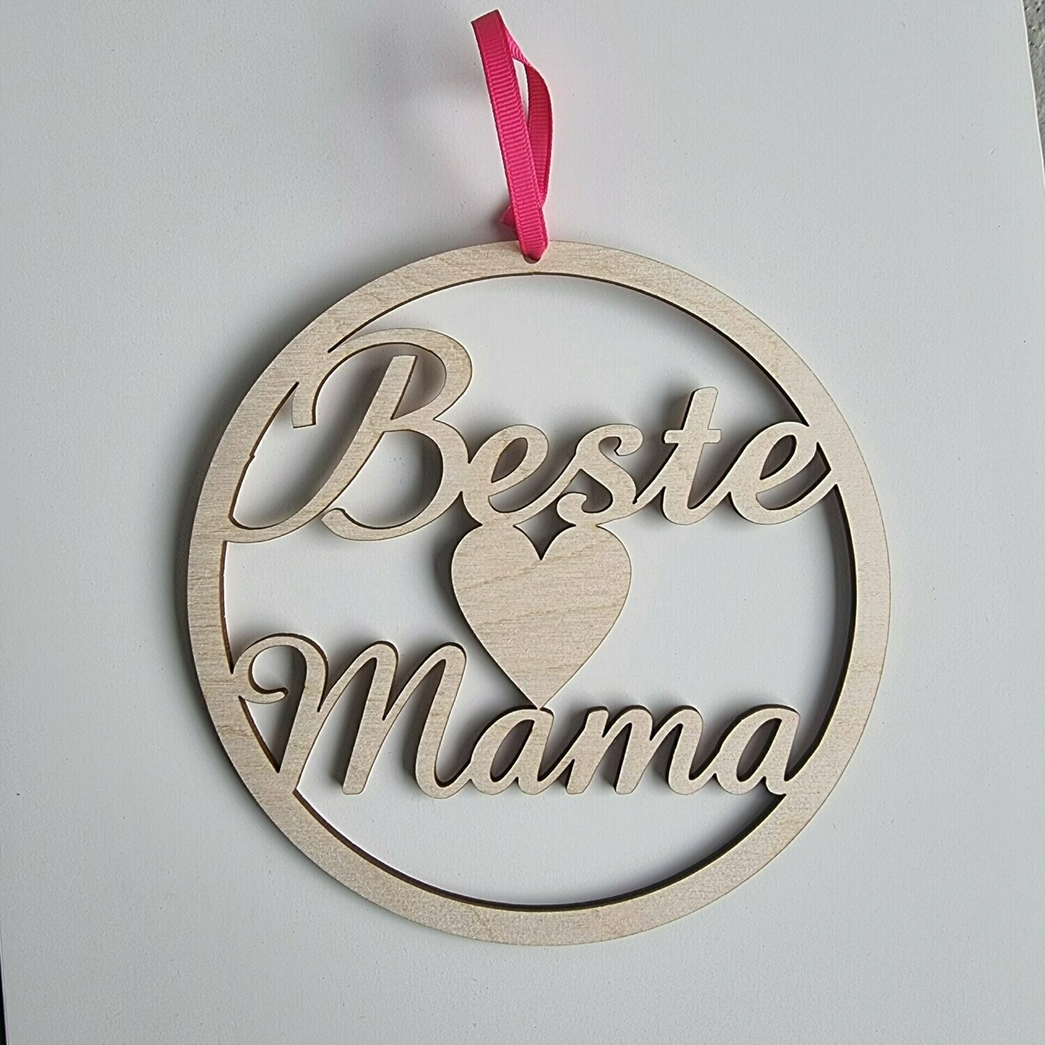 Beste Mama-Anhänger, Größe: 20 cm