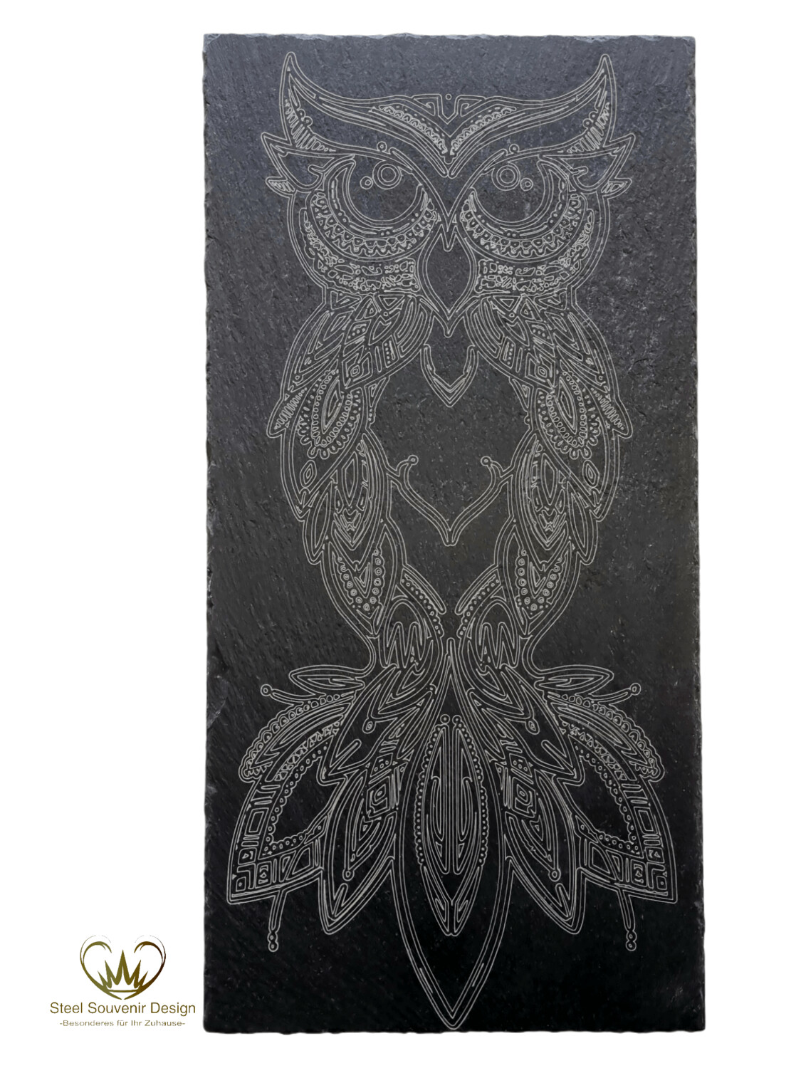 Wandbild "Eule im Mandala Style", mit extrem vielen Details XXL
