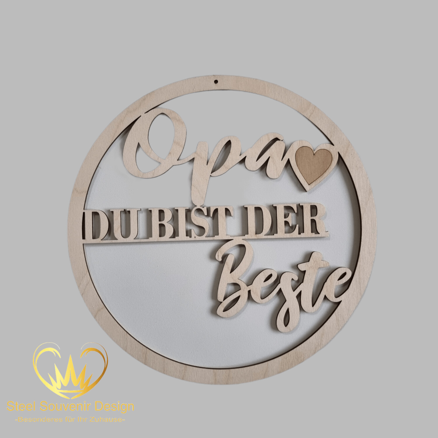 Loop: Opa DU BIST DER Beste, (Größe 27 cm)