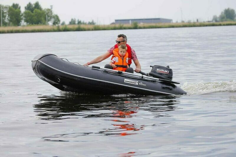Suzuki Nimarine MX 290 Black Rhino ALU Rubberboot