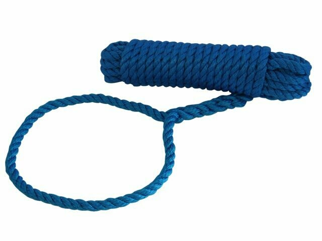 ​Superlene landvast lijn met oog Blauw Ø 10 mm L 10 mtr