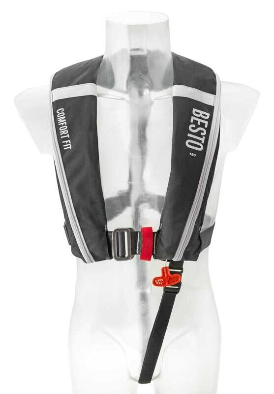Besto Comfort Fit 180N Zwart/Grijs