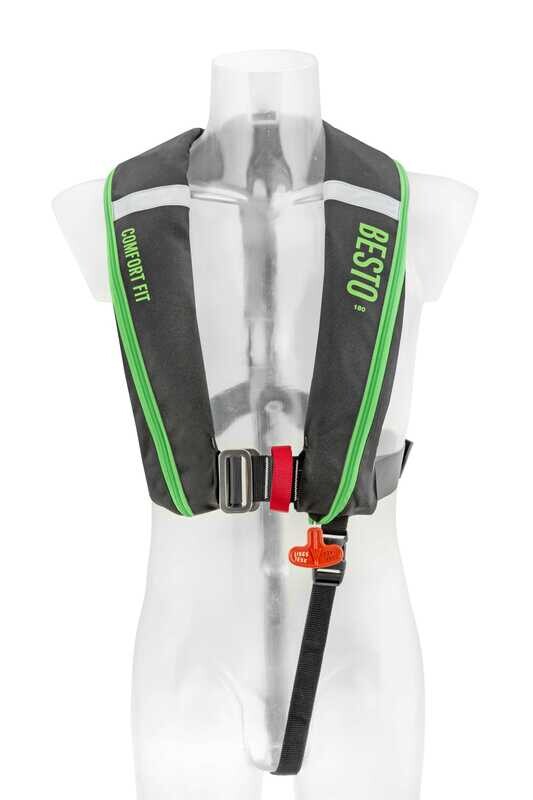 Besto Comfort Fit 180N Zwart/Groen