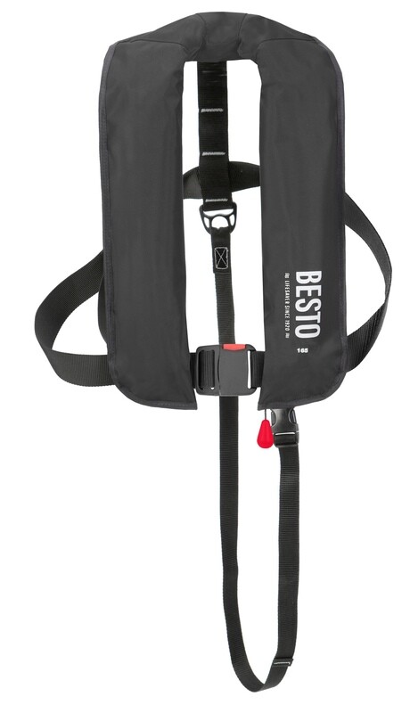 Besto Reddingsvest 165N ZWART