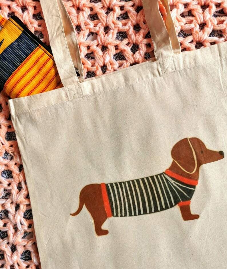 Cute Dachshund Tote