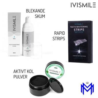 IVISmile® Stripes Skum & Pulver