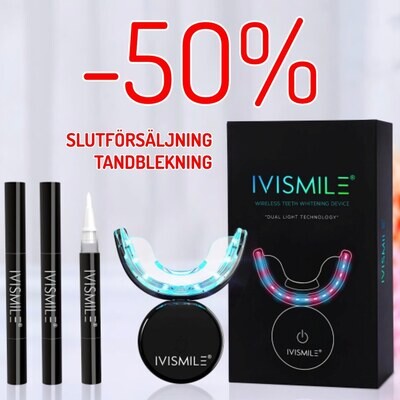 IVISmile® Premium Tandblekning Alla produkter