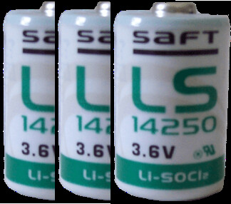 3.6v SAFT Battery - Pack of 3