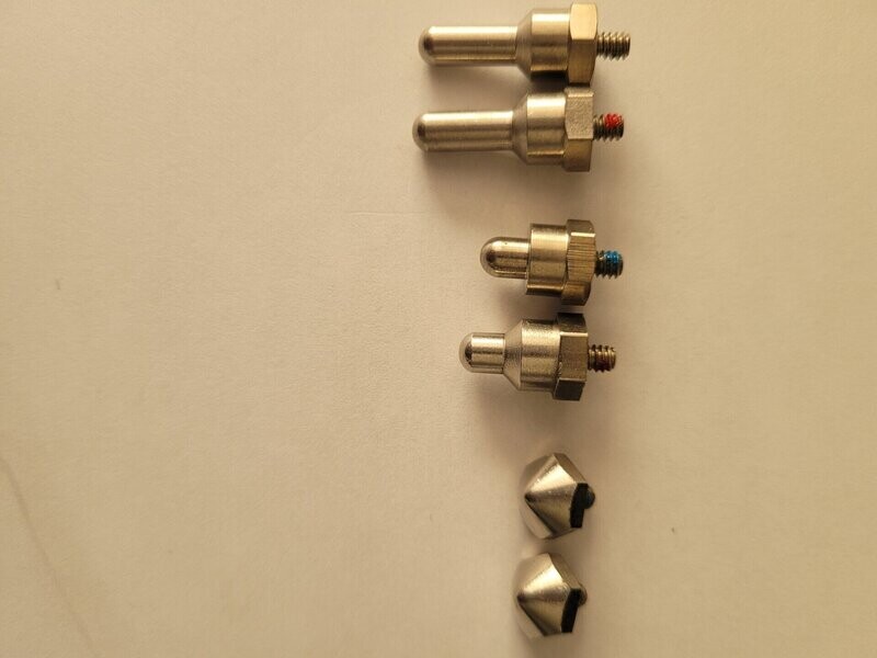 Stainless Steel Contact Probes  - Pack of 2