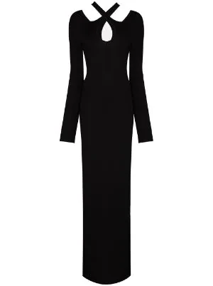 Morticia Floor Length BodyCon
