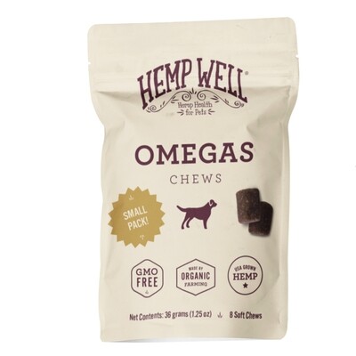 Omegas Soft Chews Small Pack (8 Count) Omegas Soft Chews Small Pack (8 Count)
